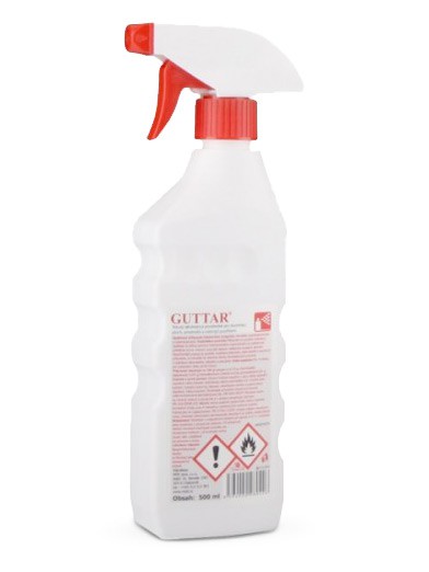 Guttar 500ml Alkoholová dezinfekce /viru | Čistící, dezinf.prostř., dezodoranty - Dezi. přípravky
